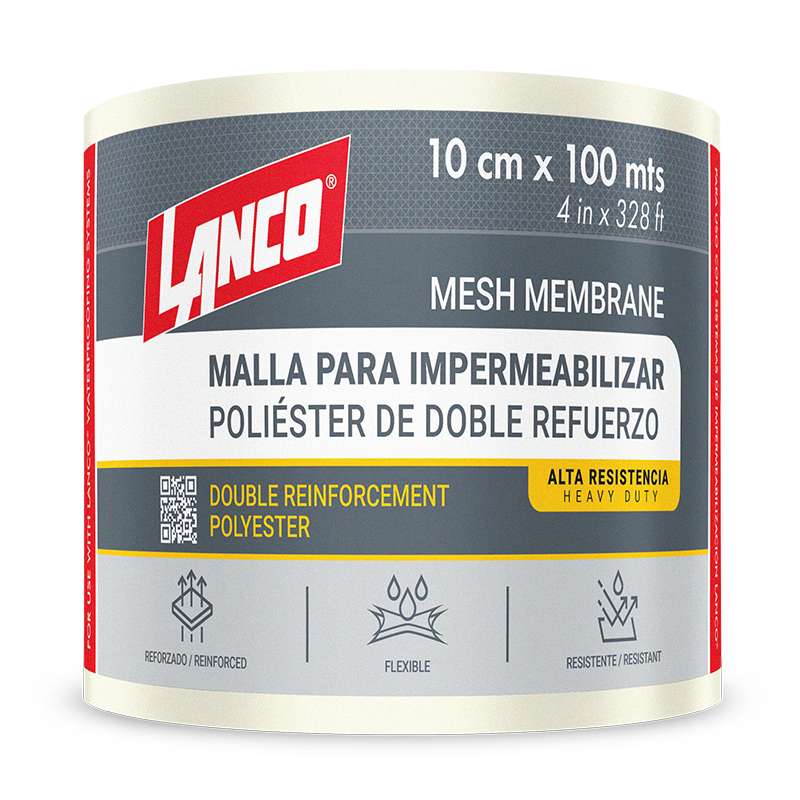 MALLA PARA IMPERMEABILIZAR POLIÉSTER DE DOBLE REFUERZO